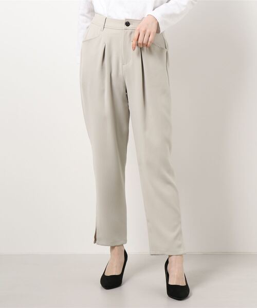 GGD（ジージーディー）の「HAVE A NICE TRIP / ストレッチダブルクロスノーティカルクロプトパンツ（その他パンツ・レディース・ブラック/ベージュ/ネイビー・M/S）」の2枚目の写真