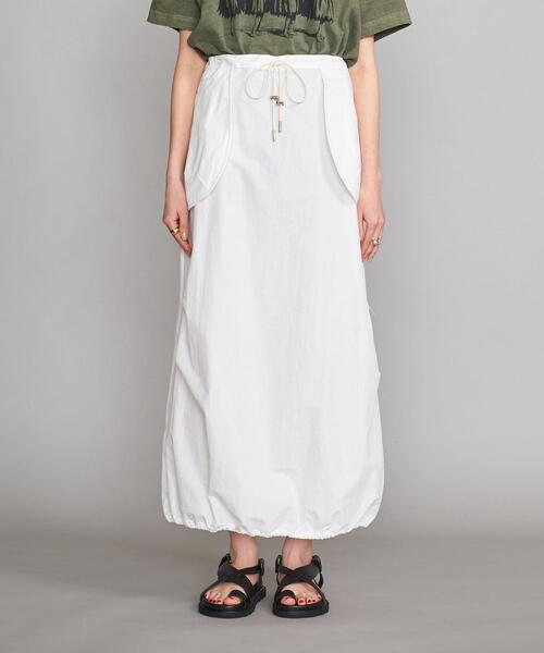 TheOpen Product（ザオープンプロダクト）の「＜TheOpen Product＞パッチポケットスカート（スカート・レディース・ホワイト・FREE）」の2枚目の写真