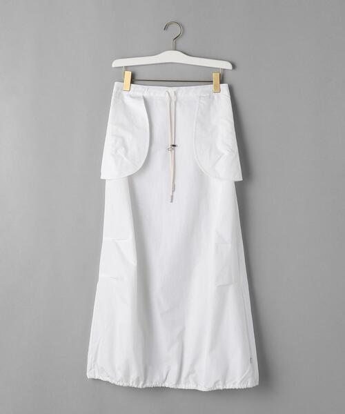 TheOpen Product（ザオープンプロダクト）の「＜TheOpen Product＞パッチポケットスカート（スカート・レディース・ホワイト・FREE）」の7枚目の写真