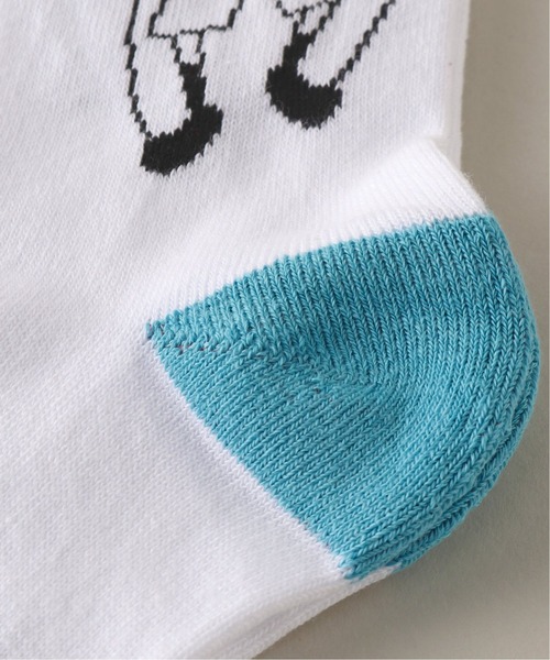 Whimsy（ウィムジー）の「【Whimsy / ウィムジー】 MARIOT SOCKS（ソックス/靴下・メンズ・ホワイト/ブラック・FREE）」の8枚目の写真