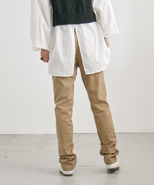 Fashion Letter（ファッションレター）の「ストレッチツイルスキニーパンツ（その他パンツ・レディース・ブラック/ベージュ/カーキ/チャコール/キナリ・M/LL/3L/4L/L）」の19枚目の写真