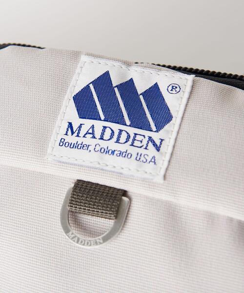 MADDEN（メデン）の「【別注】 ＜MADDEN（メデン）＞ WAIST BAG/バッグ（ボディバッグ/ウエストポーチ・メンズ・ブラック/オフホワイト・FREE）」の7枚目の写真