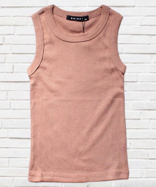 THE CASUAL(カジュアル)の「無地 ボーダー テレコタンクトップ キッズ(タンクトップ・キッズ・ネイビー/杢グレー/モカ/ベージュ/オフホワイト/ブラック/カーキ系/グレー系/グレー系1/カーキ/ブラウン系/チャコール・160cm/150cm/140cm/120cm/110cm/100cm/130cm)」の7枚目の写真