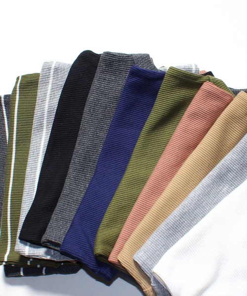 THE CASUAL(カジュアル)の「無地 ボーダー テレコタンクトップ キッズ(タンクトップ・キッズ・ネイビー/杢グレー/モカ/ベージュ/オフホワイト/ブラック/カーキ系/グレー系/グレー系1/カーキ/ブラウン系/チャコール・160cm/150cm/140cm/120cm/110cm/100cm/130cm)」の18枚目の写真