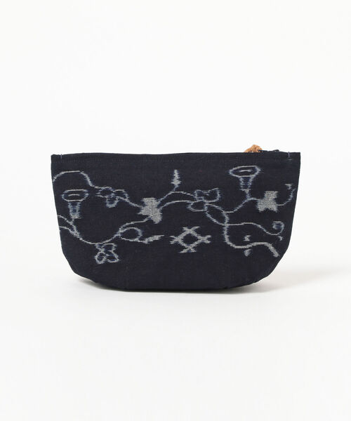 fennica SELECT / 織房 絲の文 弓浜絣 ポーチ☆（ポーチ）｜fennica