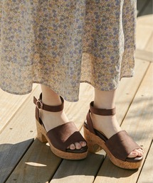 OLIVE des OLIVE | 【S/M/Lサイズ】コルクウェッジサンダル(サンダル)