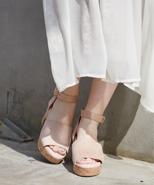 OLIVE des OLIVE(オリーブデオリーブ)の「【S/M/Lサイズ】コルクウェッジサンダル(サンダル・レディース・ベージュ/ダークベージュ/ダークブラウン・SMALL/MEDIUM/LARGE)」の22枚目の写真