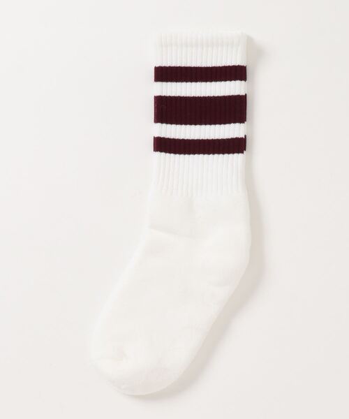 SOCCO（ソッコ）の「【W】【it】【ut】【10】【SOCCO】STRIPED CREW SOCKS（ソックス/靴下・メンズ・その他1/その他2/その他3/その他4/その他5/その他6/その他7/その他8/その他10・S/M/L/XL）」の8枚目の写真