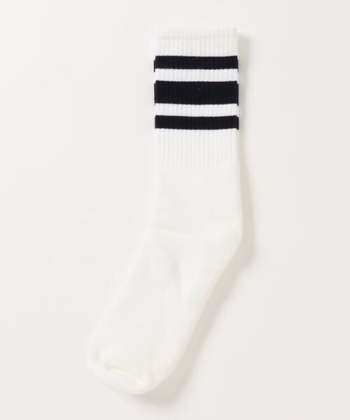 SOCCO（ソッコ）の「【W】【it】【ut】【10】【SOCCO】STRIPED CREW SOCKS（ソックス/靴下・メンズ・その他1/その他2/その他3/その他4/その他5/その他6/その他7/その他8/その他10・S/M/L/XL）」の9枚目の写真