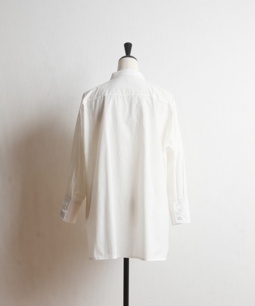 &. NOSTALGIA（アンドドットノスタルジア）の「フリルシャツブラウス（シャツ/ブラウス・レディース・ネイビー/ホワイト・FREE）」の15枚目の写真