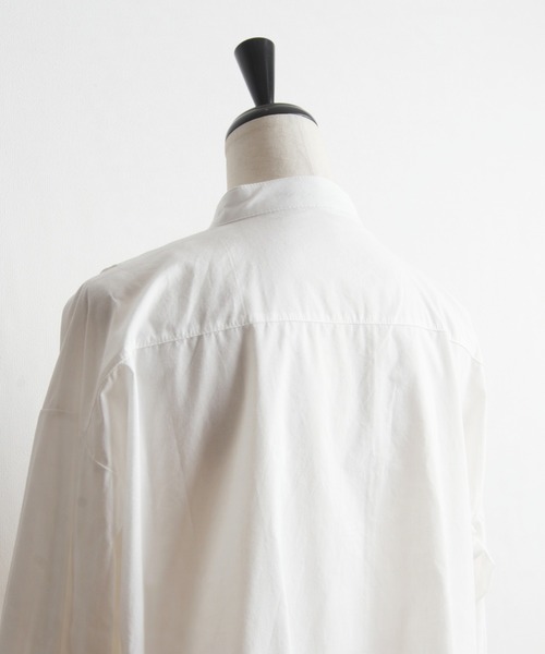 &. NOSTALGIA（アンドドットノスタルジア）の「フリルシャツブラウス（シャツ/ブラウス・レディース・ネイビー/ホワイト・FREE）」の16枚目の写真