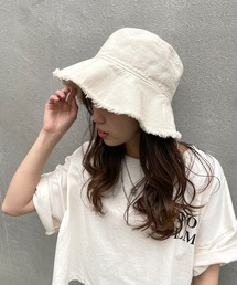 Chico | 【新色追加】キャンバスフリンジバケットハット(ハット)