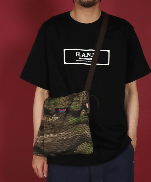 H.A.N.D.（エイチエーエヌディー）の「[H.A.N.D. / エイチエーエヌディー]　US CAMOUFLAGE SHOULDER BAG（ショルダーバッグ・メンズ・ネイビー/オリーブ・FREE）」の15枚目の写真