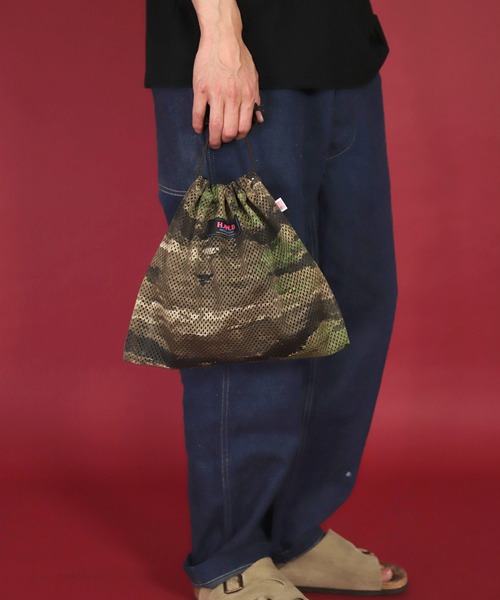 H.A.N.D.（エイチエーエヌディー）の「[H.A.N.D. / エイチエーエヌディー]　US CAMOUFLAGE SHOULDER BAG（ショルダーバッグ・メンズ・ネイビー/オリーブ・FREE）」の20枚目の写真