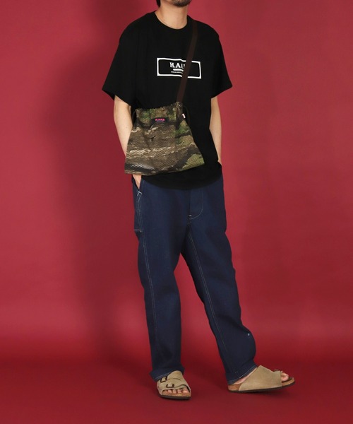 H.A.N.D.（エイチエーエヌディー）の「[H.A.N.D. / エイチエーエヌディー]　US CAMOUFLAGE SHOULDER BAG（ショルダーバッグ・メンズ・ネイビー/オリーブ・FREE）」の22枚目の写真