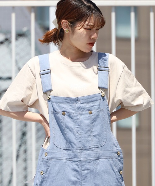 UNIVERSAL OVERALL（ユニバーサルオーバーオール）の「UNIVERSAL OVERALL/ユニバーサルオーバーオール コットンリネンOVERALL オーバーオール /サロペット/オールインワン（サロペット/オーバーオール・メンズ・オリーブ/チャコール/ブラウン/ブルー・M/S/L）」の13枚目の写真