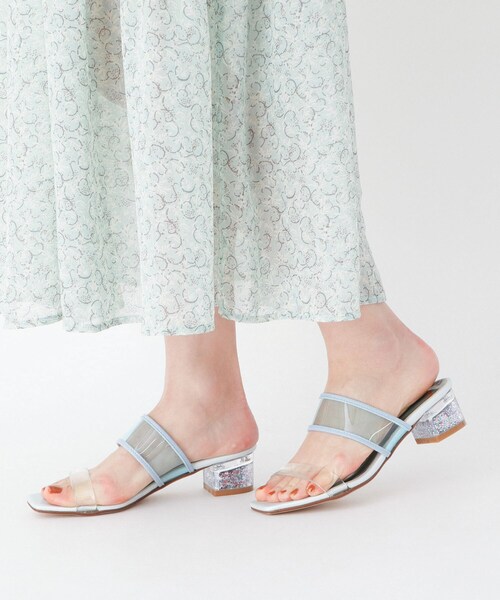 En Punto（エンプント）の「【残りわずか】ジュエルサンダル（サンダル・レディース・その他1/ホワイト系9/グレー系4/ネイビー系6/ブルー系8/ピンク系9・LL/S/M/L）」の11枚目の写真