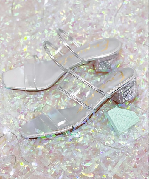 En Punto（エンプント）の「【残りわずか】ジュエルサンダル（サンダル・レディース・その他1/ホワイト系9/グレー系4/ネイビー系6/ブルー系8/ピンク系9・LL/S/M/L）」の16枚目の写真