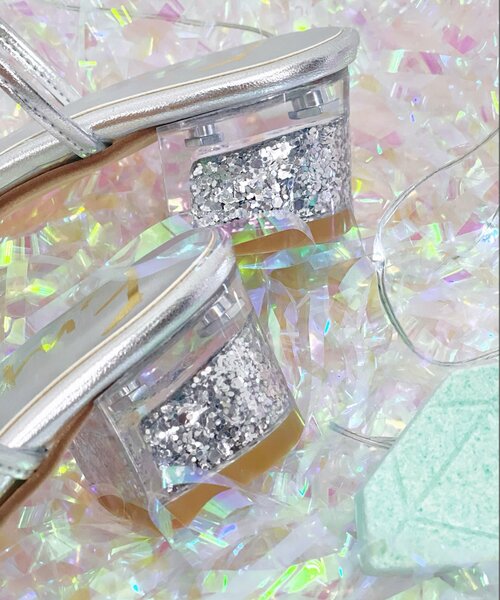 En Punto（エンプント）の「【残りわずか】ジュエルサンダル（サンダル・レディース・その他1/ホワイト系9/グレー系4/ネイビー系6/ブルー系8/ピンク系9・LL/S/M/L）」の17枚目の写真