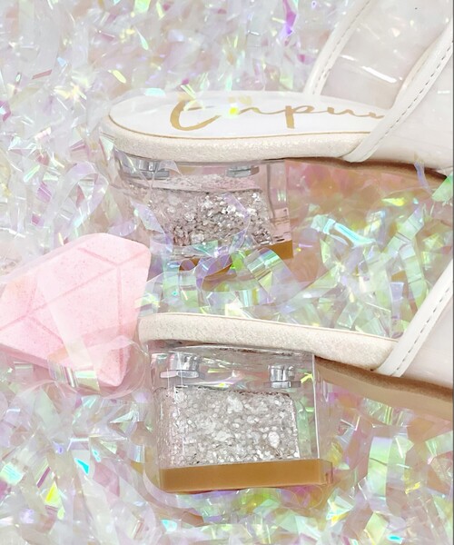 En Punto（エンプント）の「【残りわずか】ジュエルサンダル（サンダル・レディース・その他1/ホワイト系9/グレー系4/ネイビー系6/ブルー系8/ピンク系9・LL/S/M/L）」の20枚目の写真