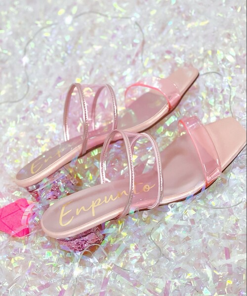 En Punto（エンプント）の「【残りわずか】ジュエルサンダル（サンダル・レディース・その他1/ホワイト系9/グレー系4/ネイビー系6/ブルー系8/ピンク系9・LL/S/M/L）」の22枚目の写真