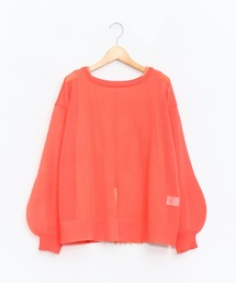 AS KNOW AS de base | リブインナーとセットプルオーバー(ニット/セーター)