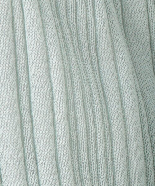 SHOO・LA・RUE（シューラルー）の「◆ランダムリブシアートッパーカーディガン（カーディガン/ボレロ・レディース・ダークネイビー/ライトグレー/ベージュ/グリーン系・03/02/04）」の9枚目の写真