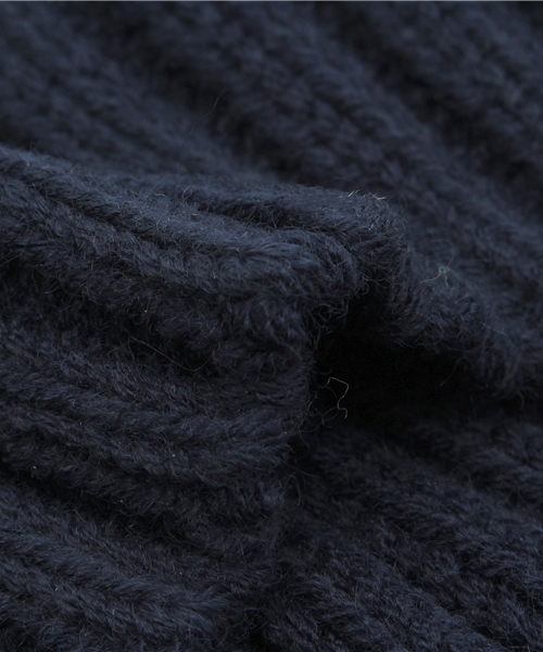 WEGO（ウィゴー）の「WEGO/リブニットワッチ（ニットキャップ/ビーニー・メンズ・オフホワイト/ブラック/杢グレー/ライム/サックスブルー/ネイビー/ライトパープル/ブルー/オレンジ・FREE）」の14枚目の写真