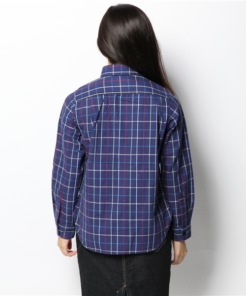 Kastane（カスタネ）の「【Kastane】タッタソールシャツ（シャツ/ブラウス・レディース・ネイビー・FREE）」の8枚目の写真