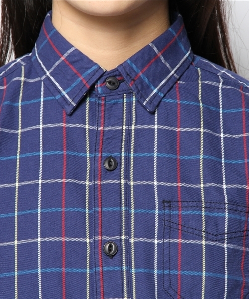 Kastane（カスタネ）の「【Kastane】タッタソールシャツ（シャツ/ブラウス・レディース・ネイビー・FREE）」の9枚目の写真