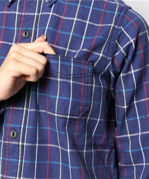 Kastane（カスタネ）の「【Kastane】タッタソールシャツ（シャツ/ブラウス・レディース・ネイビー・FREE）」の4枚目の写真