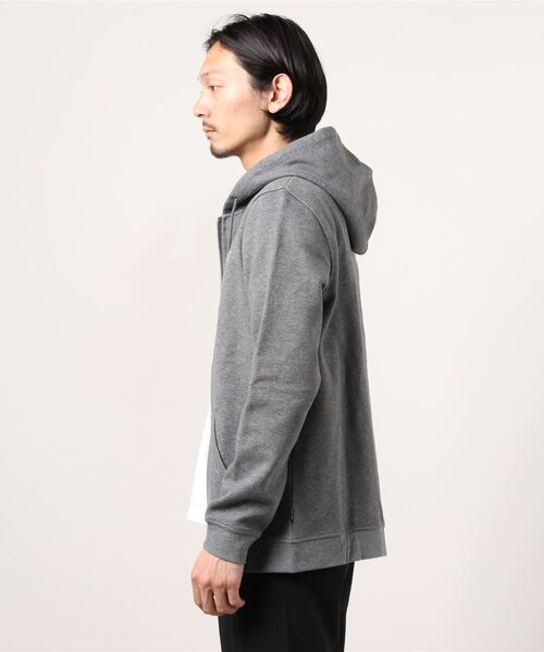 BALR.（ボーラー）の「BALR.（ボーラー）Q-Series Zipped Hoodie / ジップフーディ / 正規商品（パーカー・メンズ・チャコール/ブラック・LARGE/X-SMALL/SMALL/MEDIUM）」の3枚目の写真