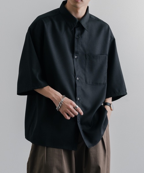 epnok（エプノック）の「アソートベーシックシャツ（シャツ/ブラウス・メンズ・チャコールグレー/ブラック/ブルー系その他・SMALL/MEDIUM/LARGE）」の2枚目の写真