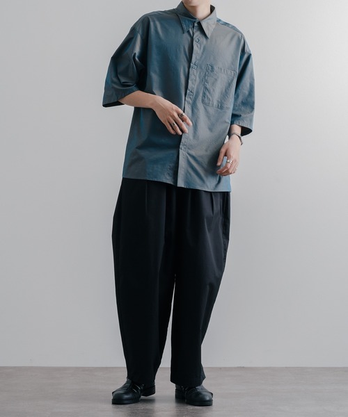 epnok（エプノック）の「アソートベーシックシャツ（シャツ/ブラウス・メンズ・チャコールグレー/ブラック/ブルー系その他・SMALL/MEDIUM/LARGE）」の4枚目の写真