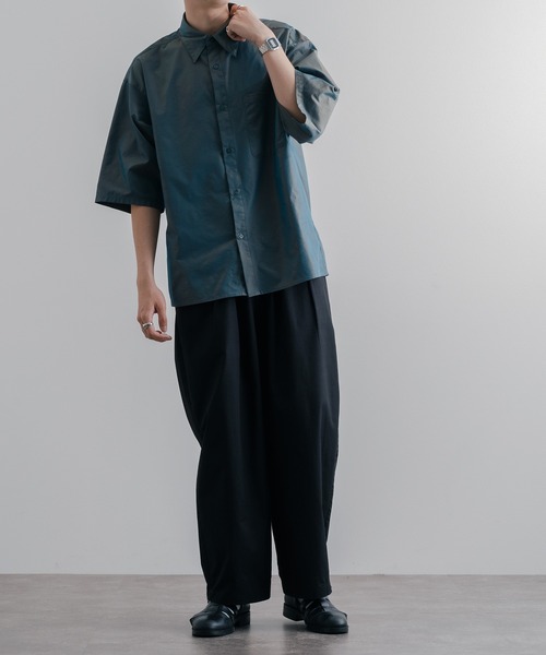 epnok（エプノック）の「アソートベーシックシャツ（シャツ/ブラウス・メンズ・チャコールグレー/ブラック/ブルー系その他・SMALL/MEDIUM/LARGE）」の5枚目の写真