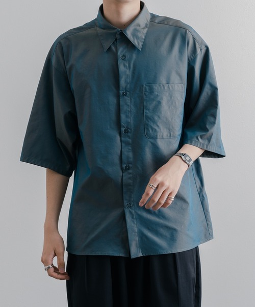 epnok（エプノック）の「アソートベーシックシャツ（シャツ/ブラウス・メンズ・チャコールグレー/ブラック/ブルー系その他・SMALL/MEDIUM/LARGE）」の7枚目の写真