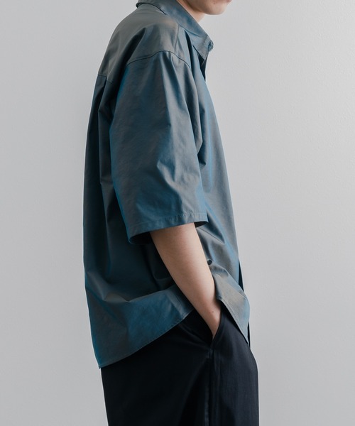 epnok（エプノック）の「アソートベーシックシャツ（シャツ/ブラウス・メンズ・チャコールグレー/ブラック/ブルー系その他・SMALL/MEDIUM/LARGE）」の11枚目の写真