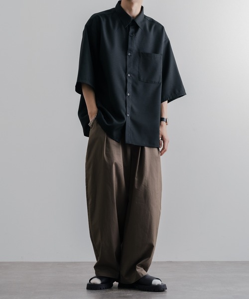 epnok（エプノック）の「アソートベーシックシャツ（シャツ/ブラウス・メンズ・チャコールグレー/ブラック/ブルー系その他・SMALL/MEDIUM/LARGE）」の16枚目の写真