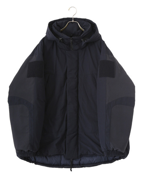 marka（マーカ）の「marka / マーカ：DOWN PARKA TYPE-1 - recycle nylon tusser -：M21C-19BL01C[COR]（ダウンジャケット/コート・メンズ・グリーン系その他/ブラック・2/1）」の13枚目の写真