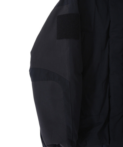 marka（マーカ）の「marka / マーカ：DOWN PARKA TYPE-1 - recycle nylon tusser -：M21C-19BL01C[COR]（ダウンジャケット/コート・メンズ・グリーン系その他/ブラック・2/1）」の17枚目の写真