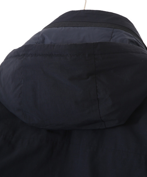 marka（マーカ）の「marka / マーカ：DOWN PARKA TYPE-1 - recycle nylon tusser -：M21C-19BL01C[COR]（ダウンジャケット/コート・メンズ・グリーン系その他/ブラック・2/1）」の18枚目の写真