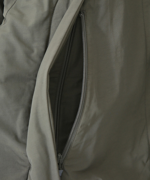 marka（マーカ）の「marka / マーカ：DOWN PARKA TYPE-1 - recycle nylon tusser -：M21C-19BL01C[COR]（ダウンジャケット/コート・メンズ・グリーン系その他/ブラック・2/1）」の5枚目の写真