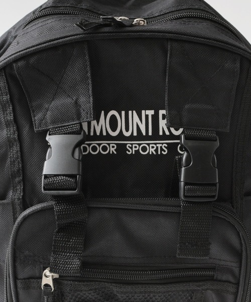 Fashion Letter(ファッションレター)の「男女兼用A4サイズOKウエストベルトバックパックリュックサック(バックパック/リュック・レディース・ブラック/カーキ・FREE)」の15枚目の写真