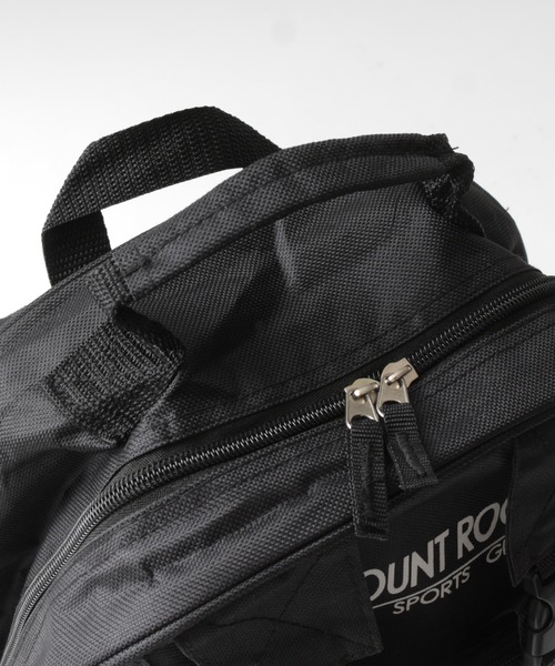 Fashion Letter(ファッションレター)の「男女兼用A4サイズOKウエストベルトバックパックリュックサック(バックパック/リュック・レディース・ブラック/カーキ・FREE)」の9枚目の写真