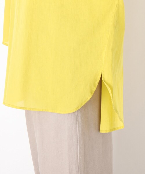 SHOO・LA・RUE(シューラルー)の「◆【INDIA】ピンタックスリーブスキッパー(シャツ/ブラウス・レディース・イエロー/ライトパープル/キャメル/ホワイト系・00)」の17枚目の写真