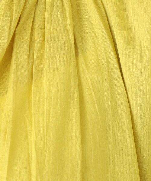 SHOO・LA・RUE(シューラルー)の「◆【INDIA】ピンタックスリーブスキッパー(シャツ/ブラウス・レディース・イエロー/ライトパープル/キャメル/ホワイト系・00)」の18枚目の写真