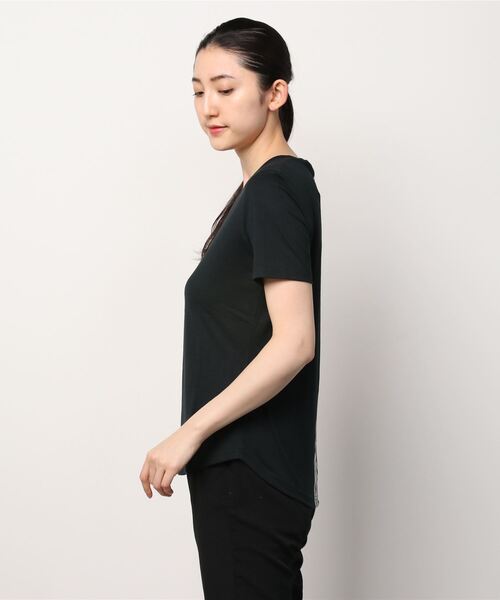 adidas（アディダス）の「アディダス adidas WU-4-USSTシャツ（Tシャツ/カットソー・レディース・ブラック×ホワイト/ホワイト×ピンク・S/XL/M/L）」の4枚目の写真