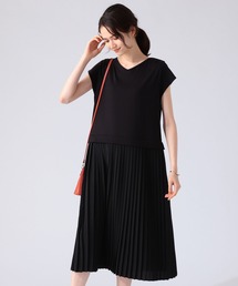 B:MING by BEAMS | B:MING by BEAMS / 2WAY プリーツ ワンピース(ワンピース)