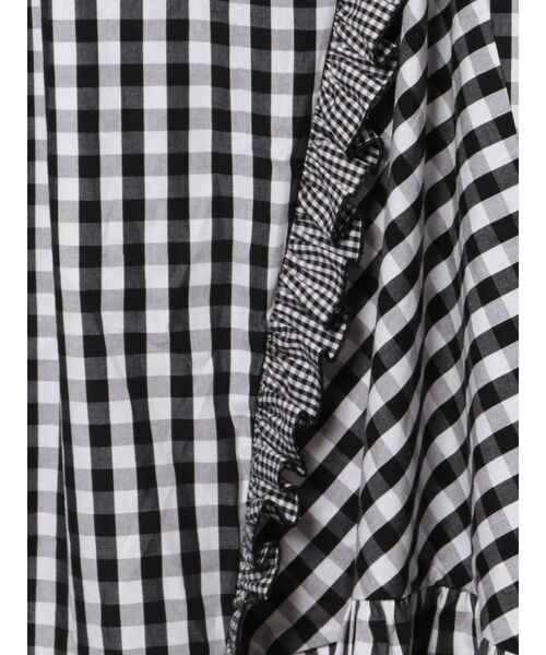 merry jenny（メリージェニー）の「ギンガムコンビフレアスカート（スカート・レディース・グレー/ブラック/パープル・FREE）」の11枚目の写真