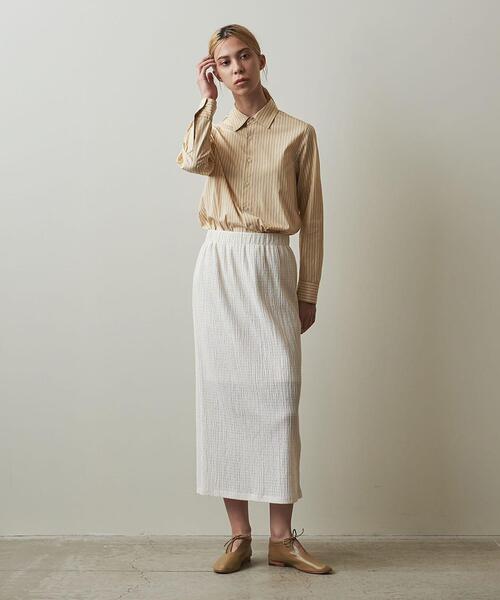 美品 steven alan COTTON REGULAR COLLAR シャツ Steven Alan（スティーブンアラン）の「＜Steven Alan＞COTTON